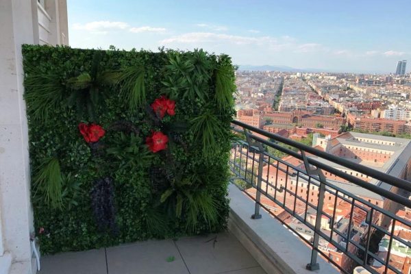 jardín vertical en Madrid